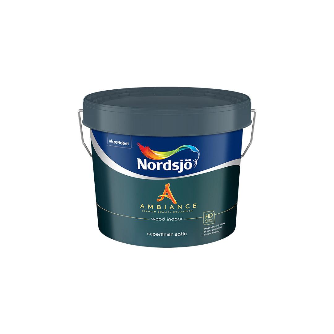 Spand med Nordsjö Ambiance Superfinish Satin 40 træmaling