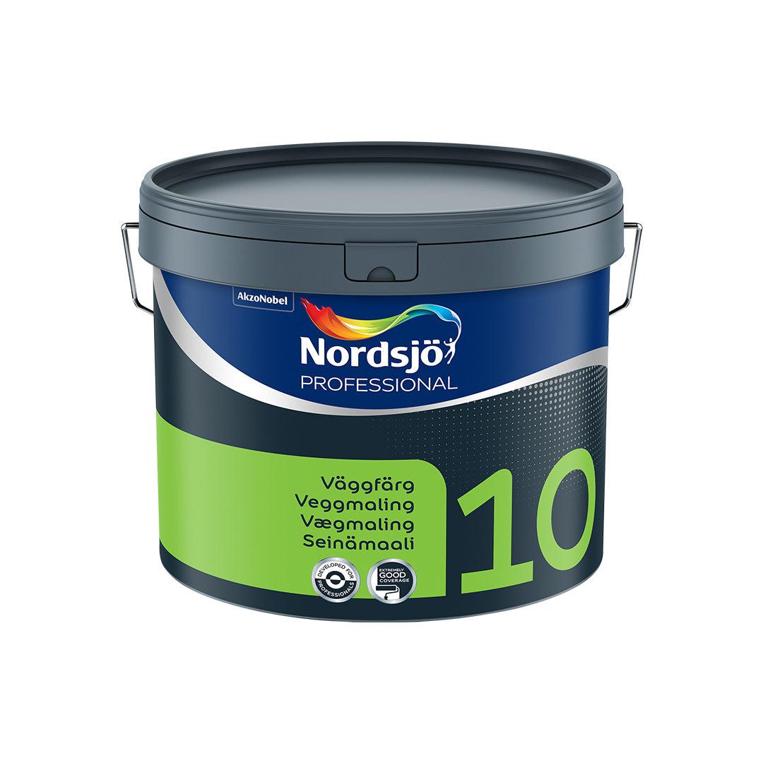 Spand med Nordsjö Pro 10 vægmaling