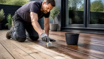 Træbeskyttelse til terrasse: vælg og påfør rigtigt | Baskholm