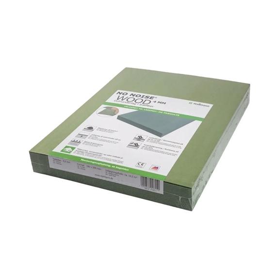 Pakke med No Noise Wood 4 mm gulvunderlag