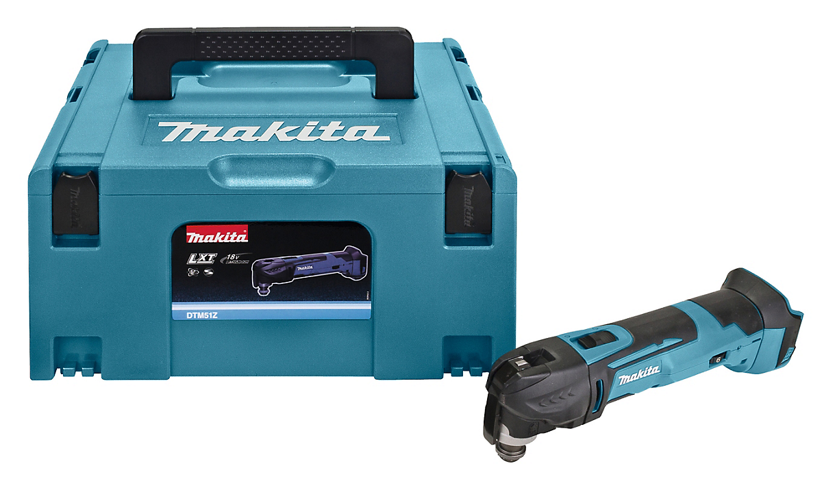 Makita DTM51ZJ multicutter med MAKPAC-kuffert