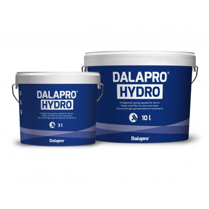 Spand med Dalapro Hydro Vådrumsspartel 10 liter