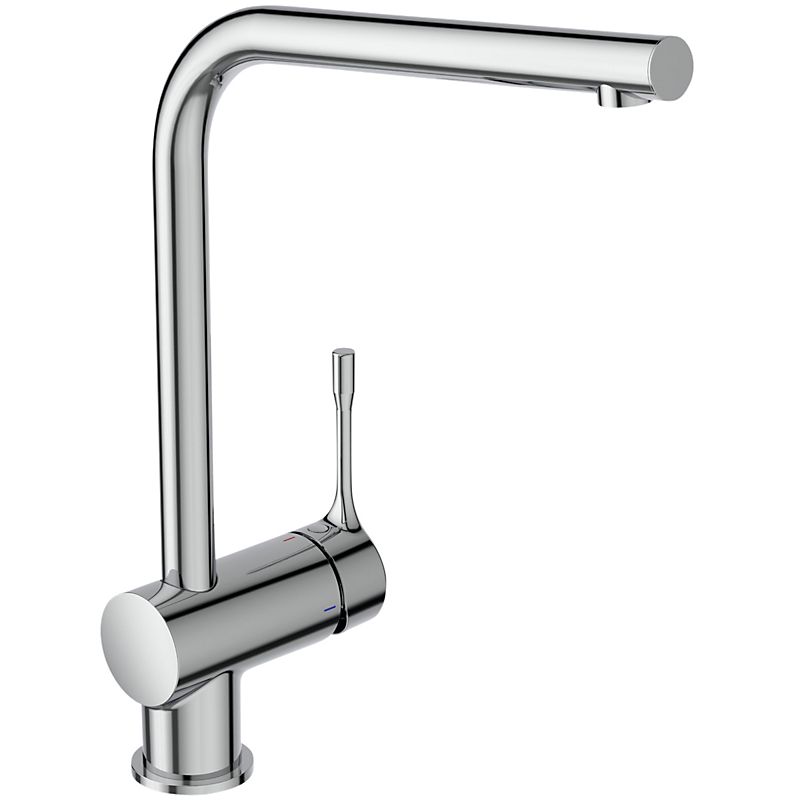 Forkromet Ideal Standard Ceralook køkkenarmatur med L-tud